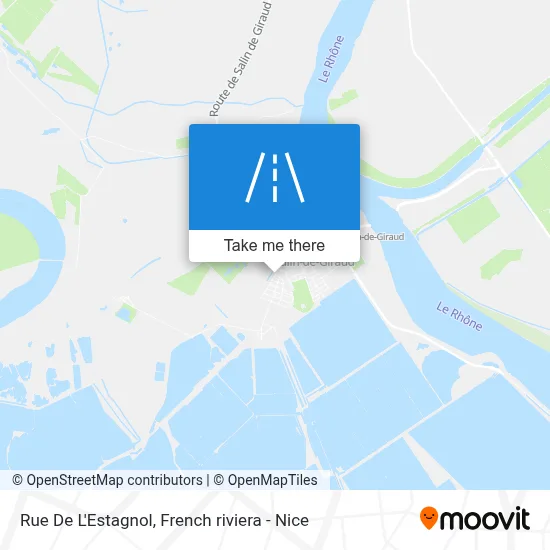 Rue De L'Estagnol map