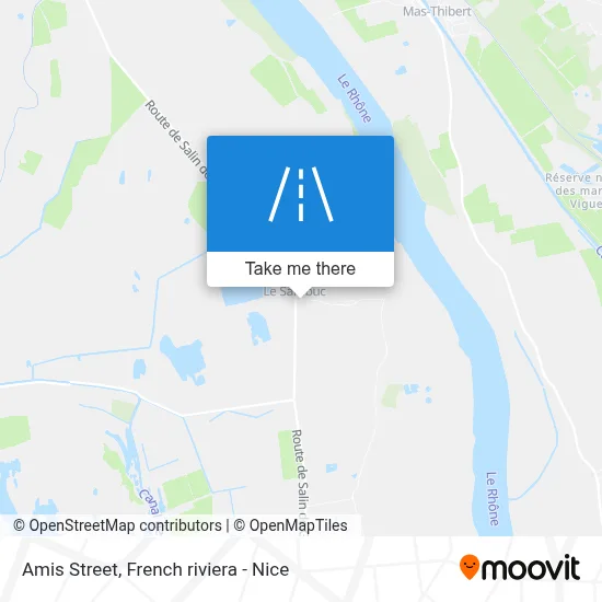 Mapa Rue Des Amis