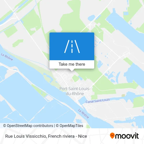 Rue Louis Vissicchio map