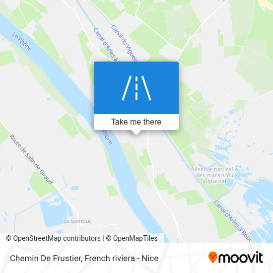 Chemin De Frustier map