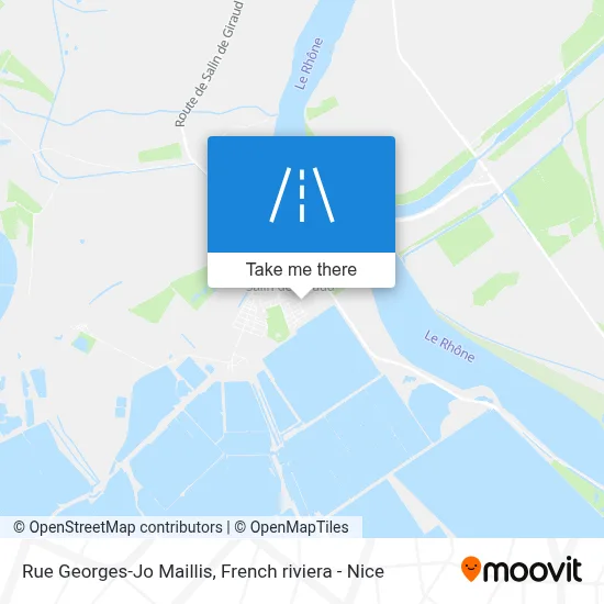 Rue Georges-Jo Maillis map