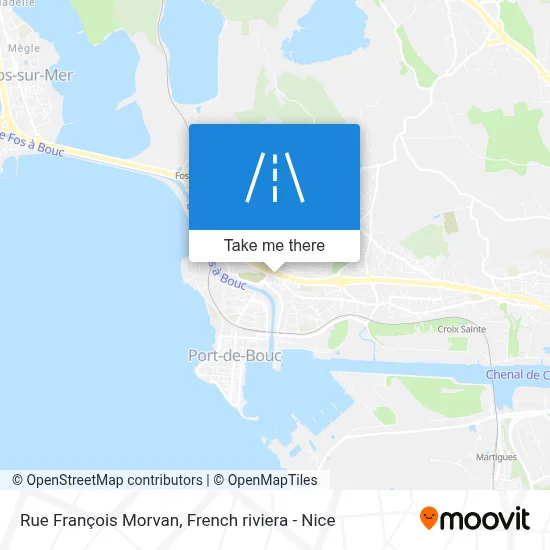 Rue François Morvan map
