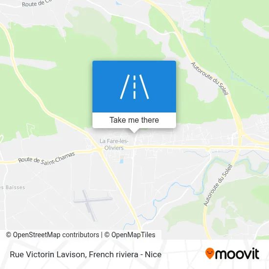 Mapa Rue Victorin Lavison