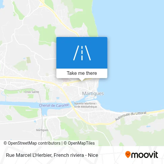 Rue Marcel L'Herbier map