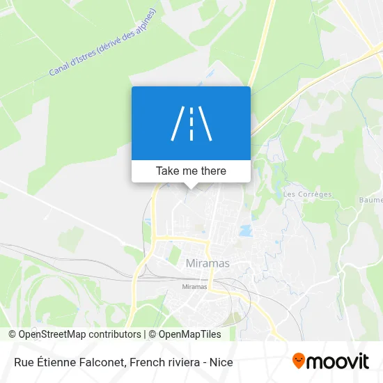 Rue Étienne Falconet map