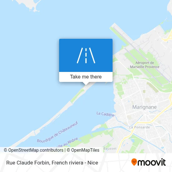 Mapa Rue Claude Forbin