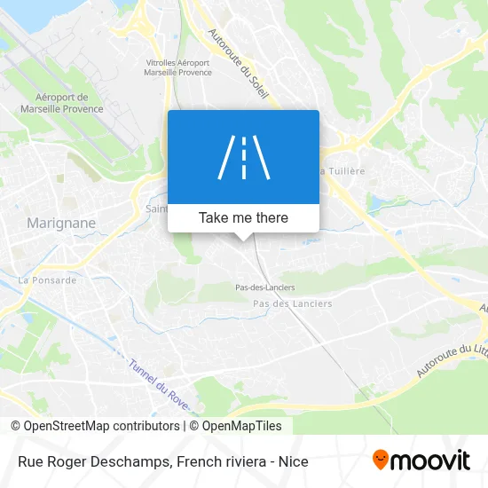 Rue Roger Deschamps map
