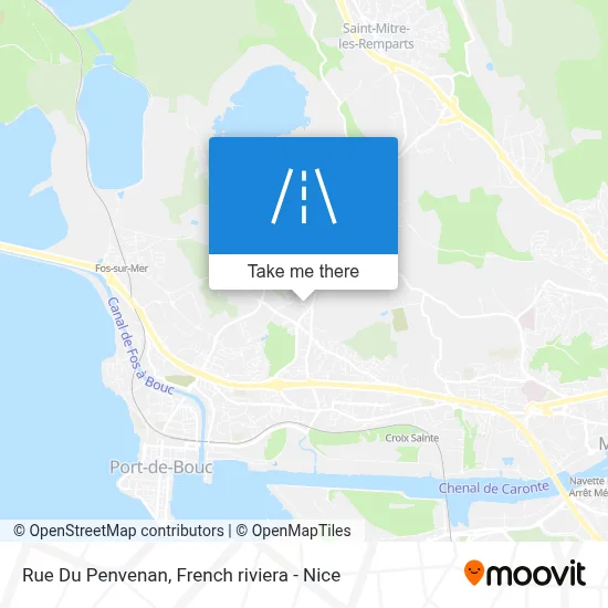 Rue Du Penvenan map