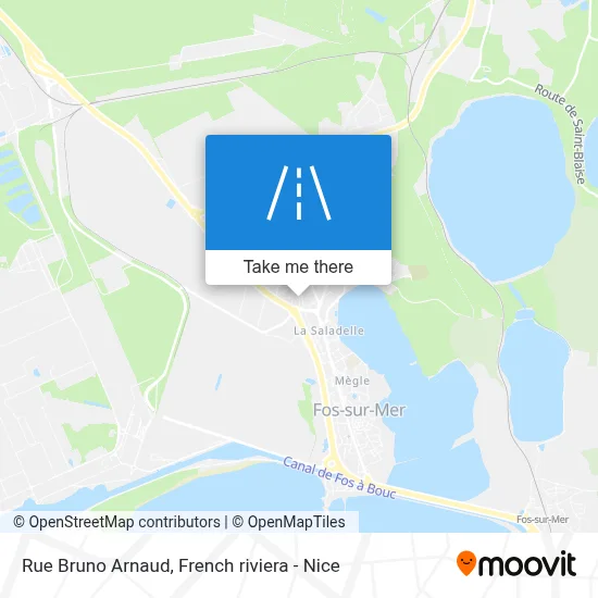 Rue Bruno Arnaud map