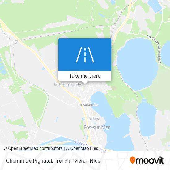Chemin De Pignatel map