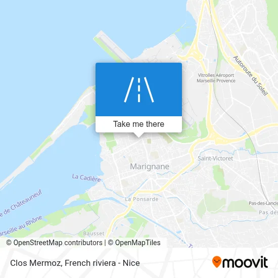 Clos Mermoz map