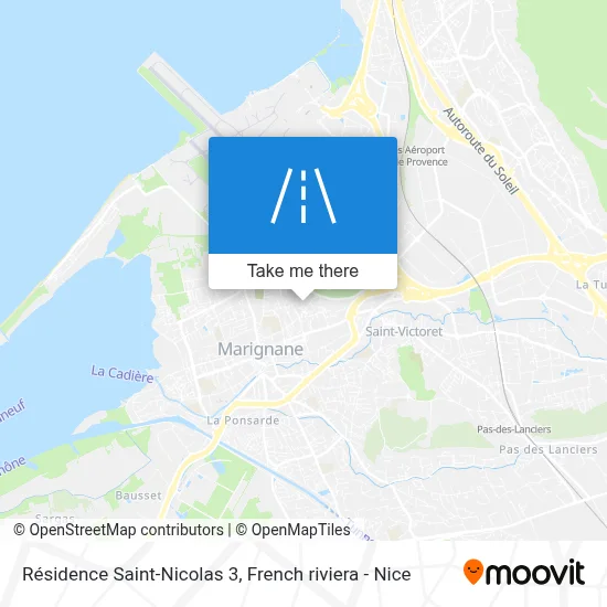 Résidence Saint-Nicolas 3 map