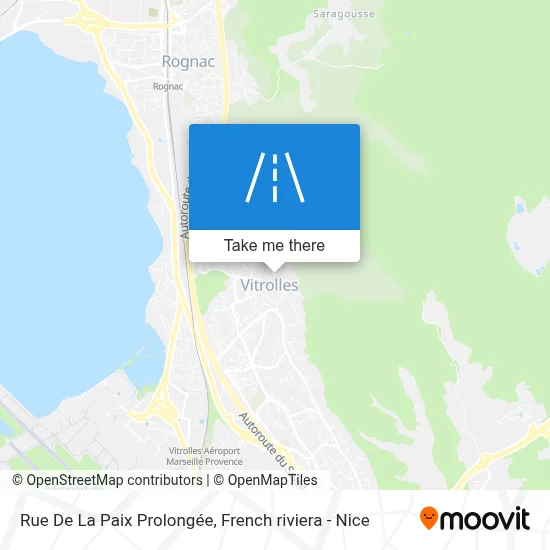 Rue De La Paix Prolongée map