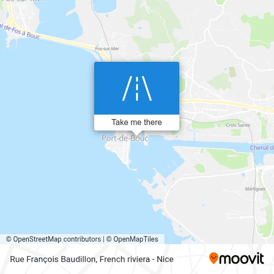 Rue François Baudillon map
