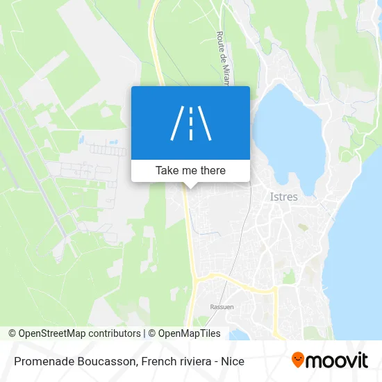 Promenade Boucasson map