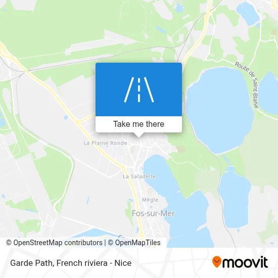 Chemin Du Garde map