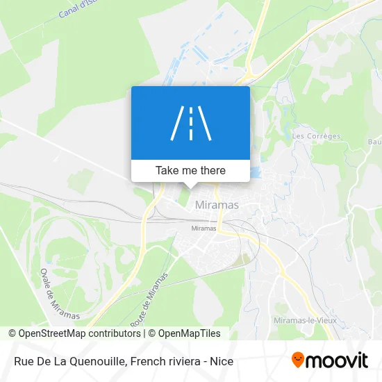 Rue De La Quenouille map