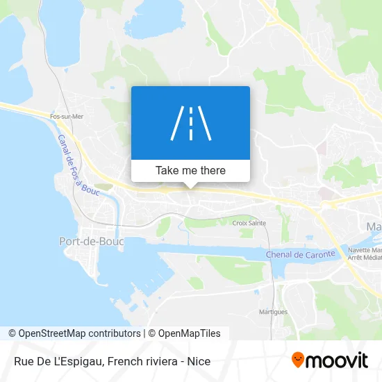 Rue De L'Espigau map