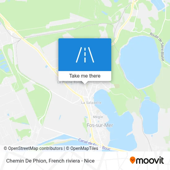 Chemin De Phion map