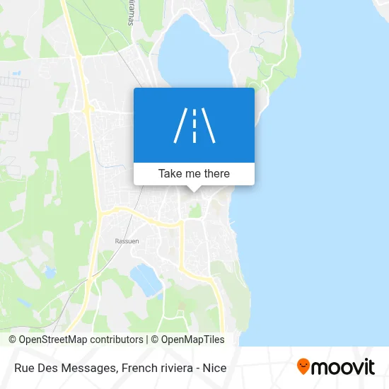 Rue Des Messages map
