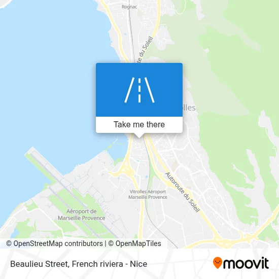 Mapa Rue De Beaulieu
