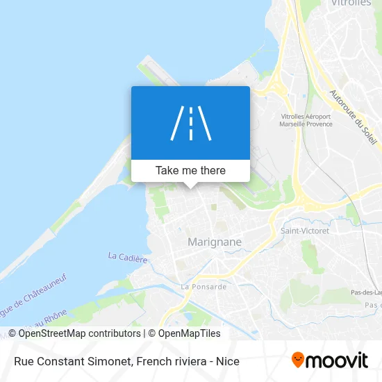 Rue Constant Simonet map