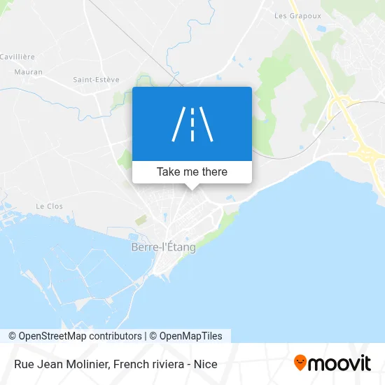 Rue Jean Molinier map
