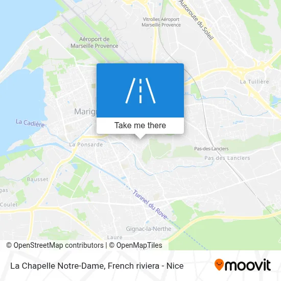 La Chapelle Notre-Dame map