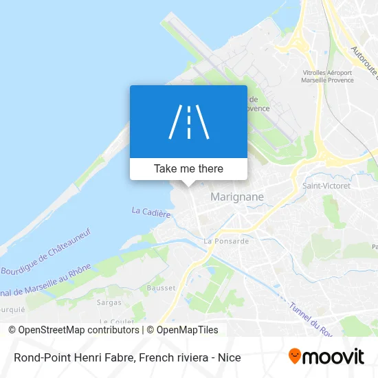 Rond-Point Henri Fabre map