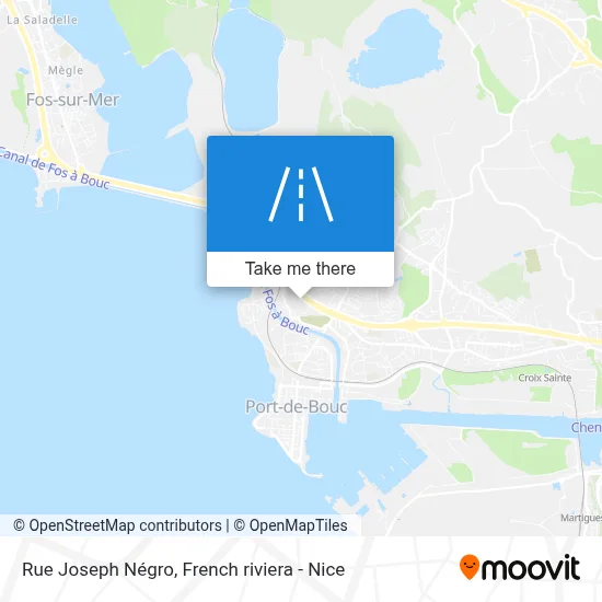 Rue Joseph Négro map