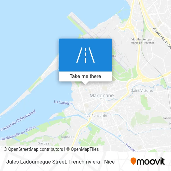 Rue Jules Ladoumegue map