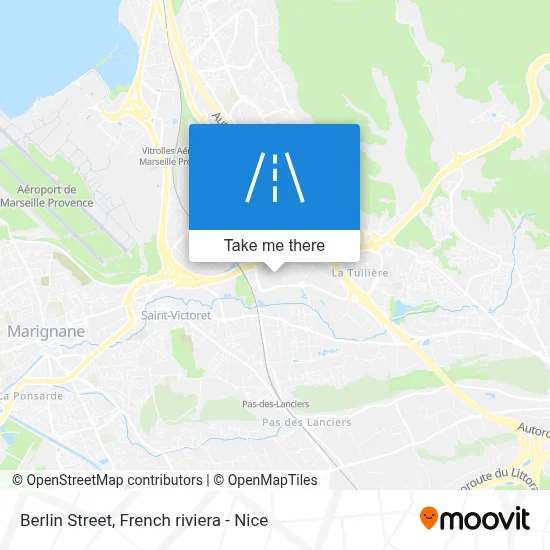 Rue De Berlin map