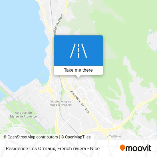 Résidence Les Ormaux map
