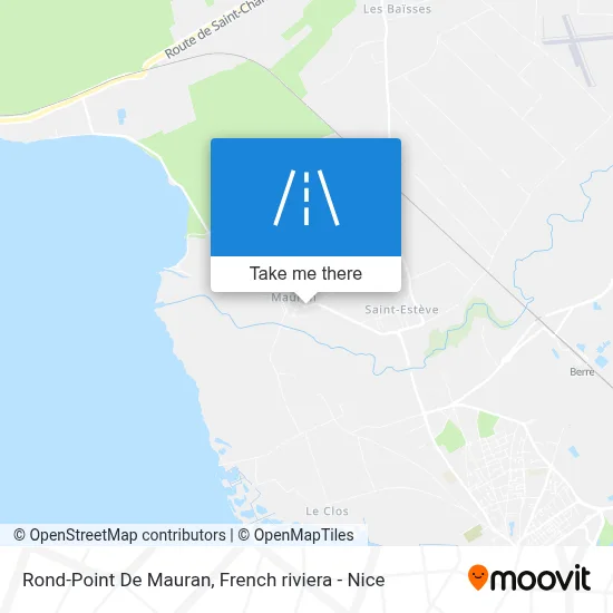 Rond-Point De Mauran map