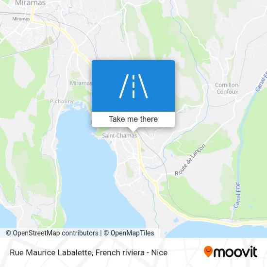 Rue Maurice Labalette map