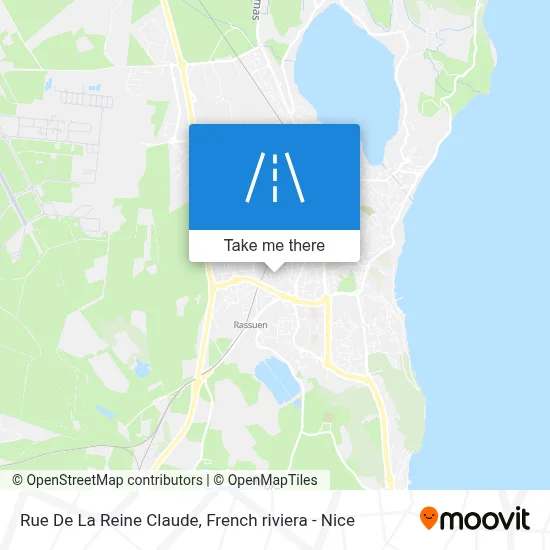 Rue De La Reine Claude map