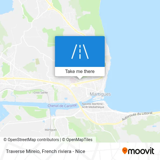 Traverse Mireio map