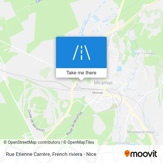 Rue Etienne Carrère map