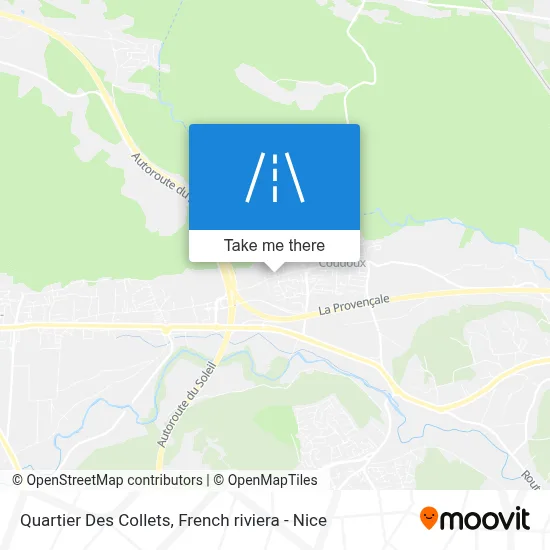 Quartier Des Collets map