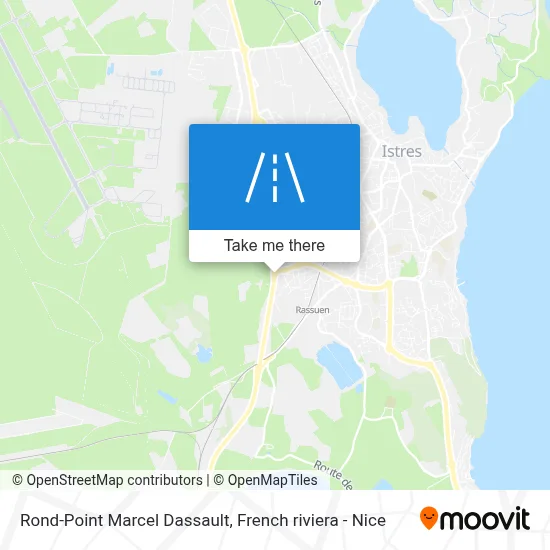 Mapa Rond-Point Marcel Dassault