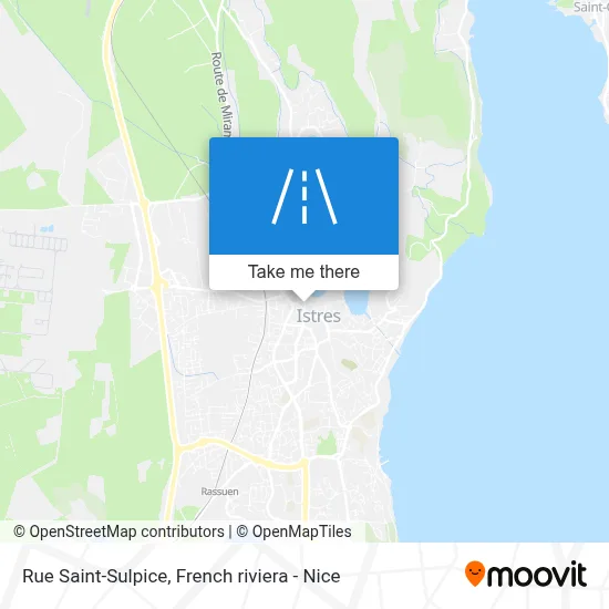 Mapa Rue Saint-Sulpice