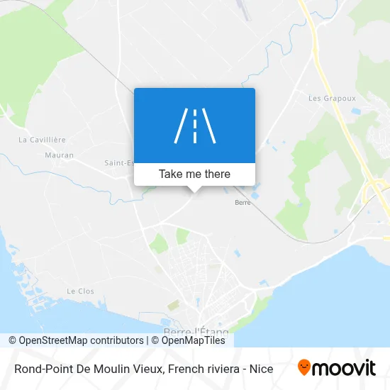 Rond-Point De Moulin Vieux map