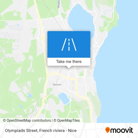 Rue Des Olympiades map