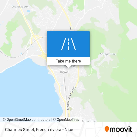 Mapa Rue Des Charmes