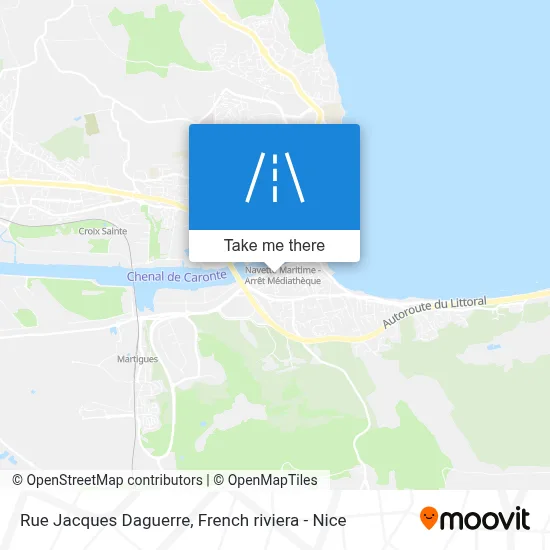 Mapa Rue Jacques Daguerre