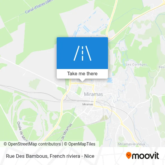 Rue Des Bambous map