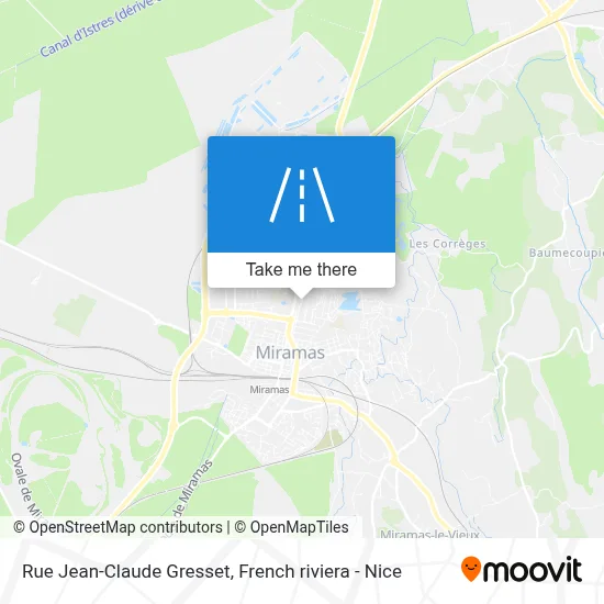 Rue Jean-Claude Gresset map