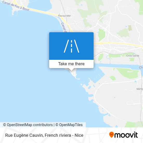 Rue Eugène Cauvin map