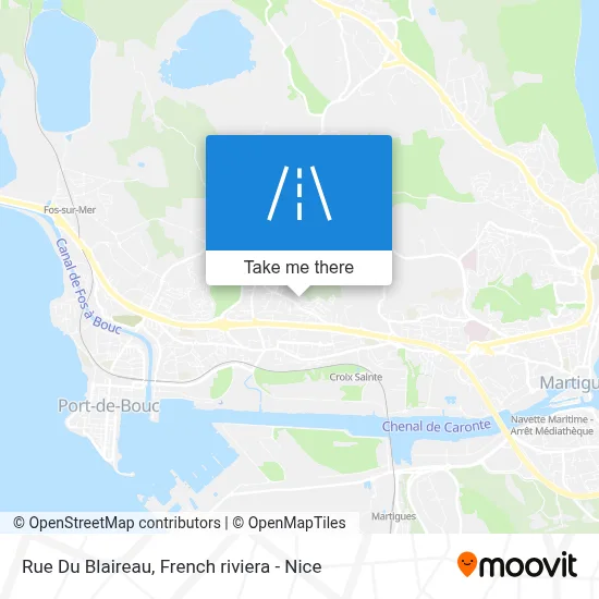 Rue Du Blaireau map