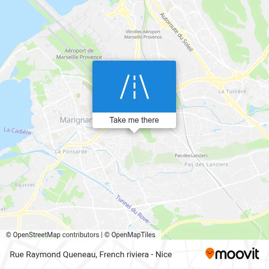 Mapa Rue Raymond Queneau